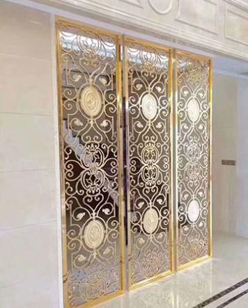 仿木鋁雕屏風(fēng)